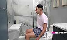 slutty teen 18+ gives step bro head for folding clothes - diego perez sasha tatcha