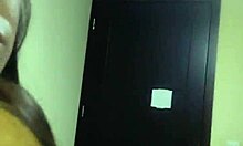 Latina teen takes it hard with skirt on