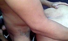 Hey, that curvy latina is fucking her friend with a monster cock so roughly!