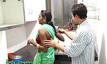stepsister in saree gets pussy hard fucked by stepbrother