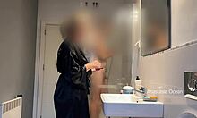 i caught husband jerking on stepmom in bathroom and joined