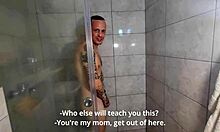i saw him jerking off in the shower and couldn't resist... what would you do?