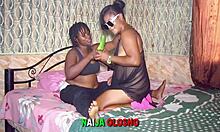 Naija Olosho - I Experiment Her Pussy With Huge Cucumber