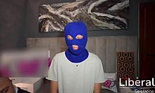 Sexy enfermera cures three patients by milking their cocks