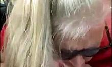 Hot mature milf sucks her best friends big cock