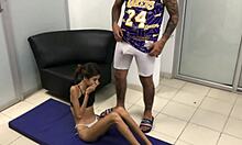 Stepsister Exercising Tempts Me To Caress Her Fully!