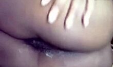 homemade solo masturbation with huge dildo orgasm