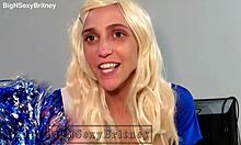 Big N Sexy Britney - Cheerleader - Blowjob And Anal - Promo Video 1 Min Sfw Teaser