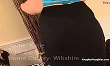 21yr Old Katie And Her Dildo