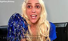 Big N Sexy Britney - Cheerleader - Blowjob And Anal - Promo Video 1 Min Sfw Teaser
