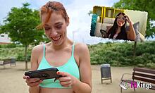 redhead milf veronica simply cant believe the size of don jorges snake