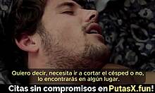 Stepsister Blonde With Tattoo Enjoys Activities - Spanish Sub