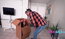 Cat-mouse chase dilf fucks teen