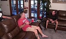 Pussy Licking Stripper Takes It In The Ass With Teasing And Orgasm