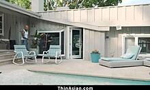 Petite Asian Cutie Alexia Anders Teaches A Little Tease A Lesson!