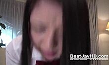 Adorable Asian Sweetie Gets Horny Finger-Fucking And Sexy Oral In Jav