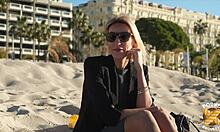 Anouk est toute excitée pour sa première anale filmée