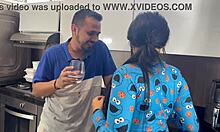 Seduce plumber in pajamas