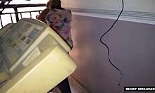 Gym Instructor Seduced By Big Ass 45 Years Old Client Fucks Her Horny Pussy With His Bbc