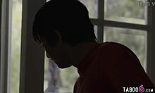 youth counselor has teen couple finally fuck in front of him