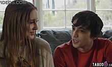 youth counselor has teen couple finally fuck in front of him