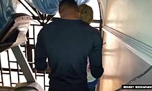 Gym Instructor Seduced By Big Ass 45 Years Old Client Fucks Her Horny Pussy With His Bbc