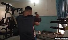 Gym Instructor Seduced By Big Ass 45 Years Old Client Fucks Her Horny Pussy With His Bbc