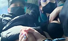 Latina offers boyfriend intense oral on public bus between bogota and medellin