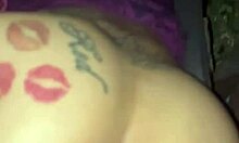 lightskin ebony cheating step-sister sucks cock and gets creampied outside 😈