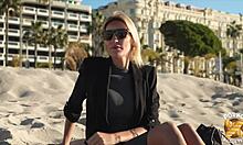 Anouk est toute excitée pour sa première anale filmée