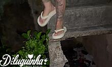 Fucking the little blonde in the abandoned house in messejana 😈