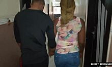 Gym Instructor Seduced By Big Ass 45 Years Old Client Fucks Her Horny Pussy With His Bbc