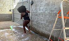 i asked neighbor for ladder but got pussy and cum on face request