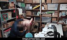 Phone Thief Gets Busted And Fucked By Security Guard In Lp Office