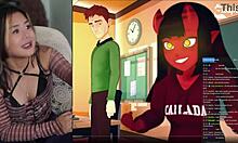 Meru the succubus live reaction with fans exotiqfox solo masturbation