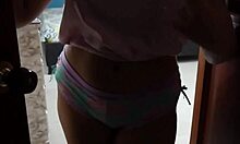 Surprising My Sister-In-Law Changing Clothes, I Fuck Her Standing Until I Cum