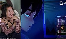 Meru the succubus live reaction with fans exotiqfox solo masturbation