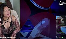 Meru the succubus live reaction with fans exotiqfox solo masturbation