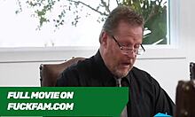 Rival Stepsisters Gal And Aubree Suck And Fuck Elias