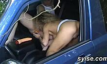 Teen And Milf Fuck In Car Before Roadside Trio