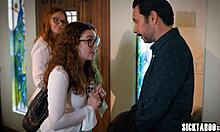 sweet big tits teen student leana lovings fucks college administrator