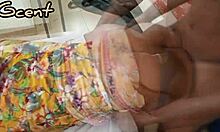 A cute girl runs to fuck a big cock.