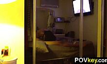 my hot ex girlfriend is back, sucking my dick in this pov video, it feels so good