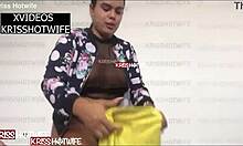 Kriss Hotwife Wears See-Through Outfit To Gym Workout