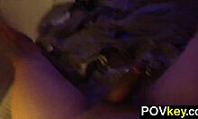 my hot ex girlfriend is back, sucking my dick in this pov video, it feels so good