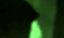 Amateur wife sucks monster cock in homemade bedroom, swallowing mouthful of jizz