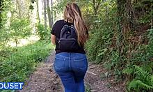 yo, i fucked that curvy latina with huge ass in the woods, man