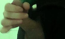 Security guard masturbates in bathroom