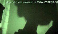 Amateur wife sucks monster cock in homemade bedroom, swallowing mouthful of jizz