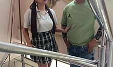 Indian Students Fuck Teen Girl Hard In School, First Anal, Tight Pussy